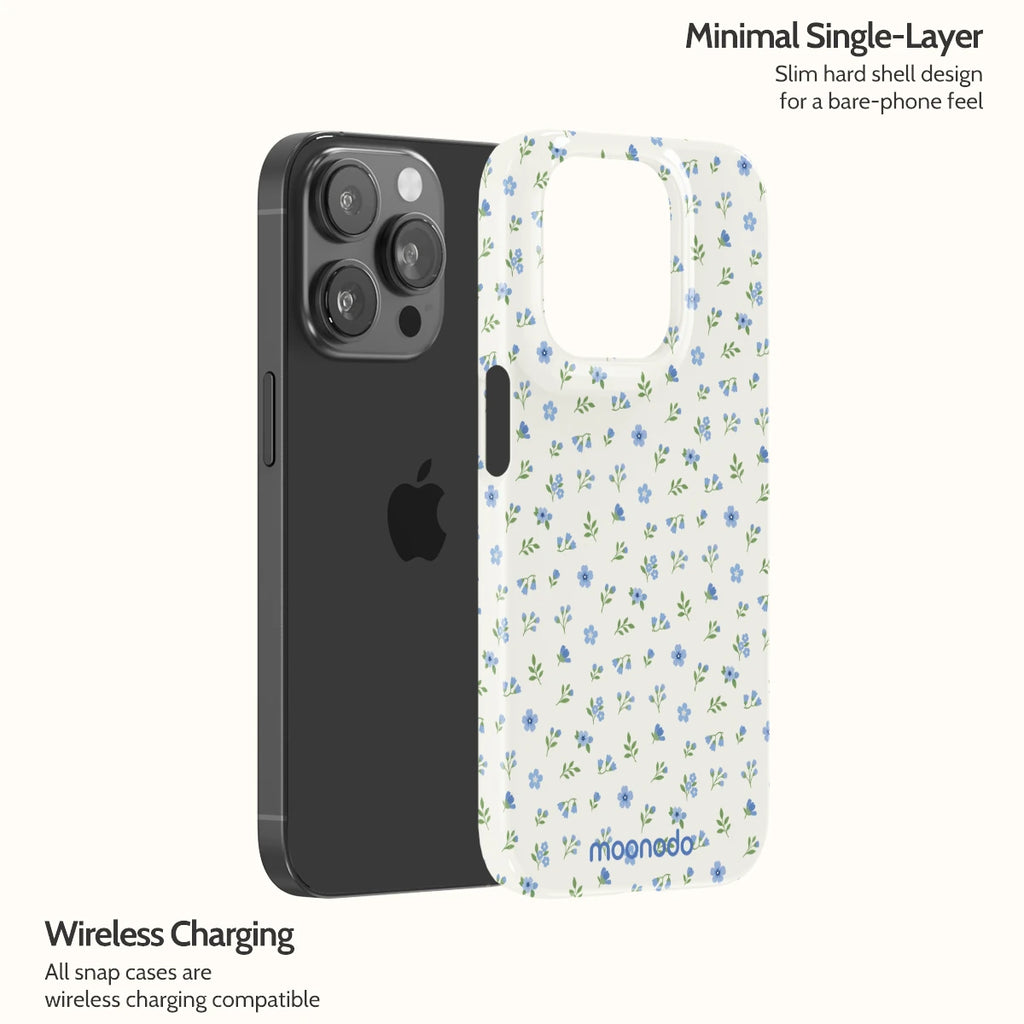 Periwinkle Sprigs - iPhone 14 Pro Case