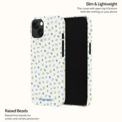 Periwinkle Sprigs - iPhone 15 Case