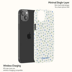 Periwinkle Sprigs - iPhone 15 Plus Case