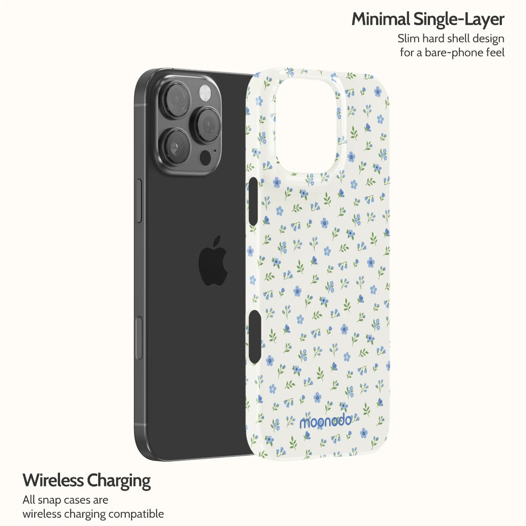 Periwinkle Sprigs - iPhone 16 Pro Max Case