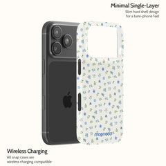 Periwinkle Sprigs - iPhone 17 Pro Case