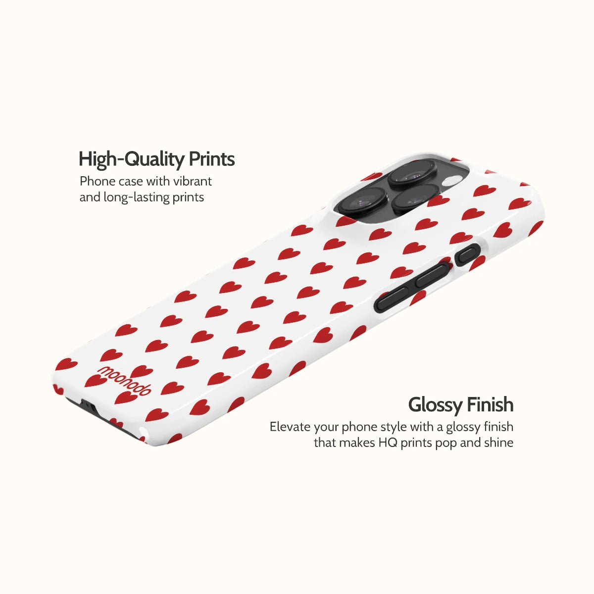Heart Notes - iPhone 15 Pro Case