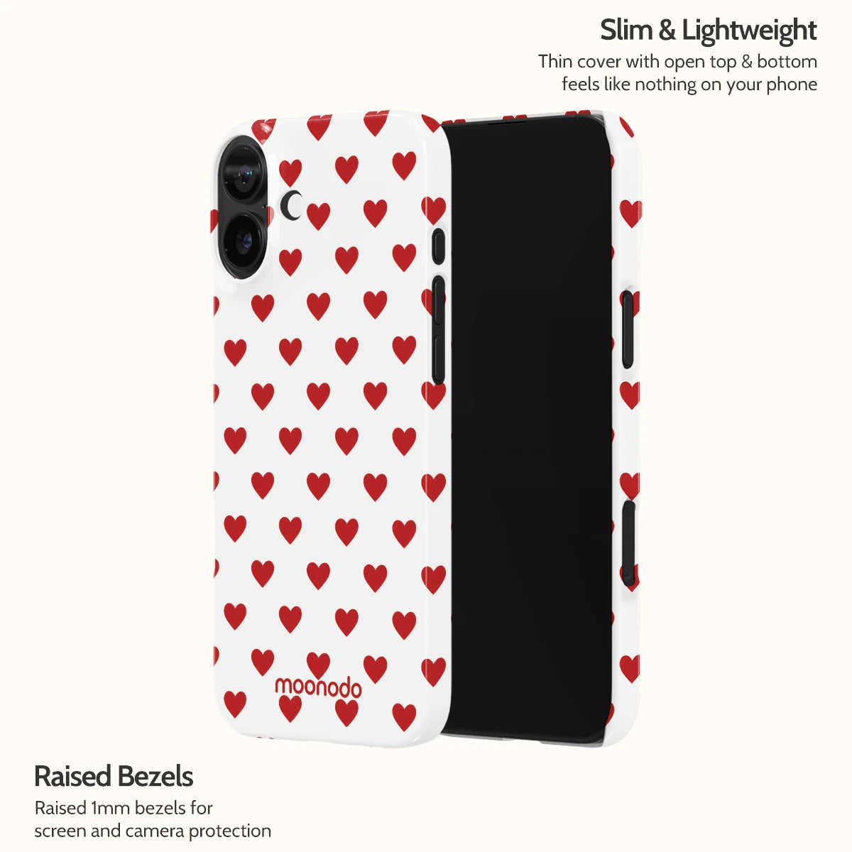 Heart Notes - iPhone 16 Plus Case