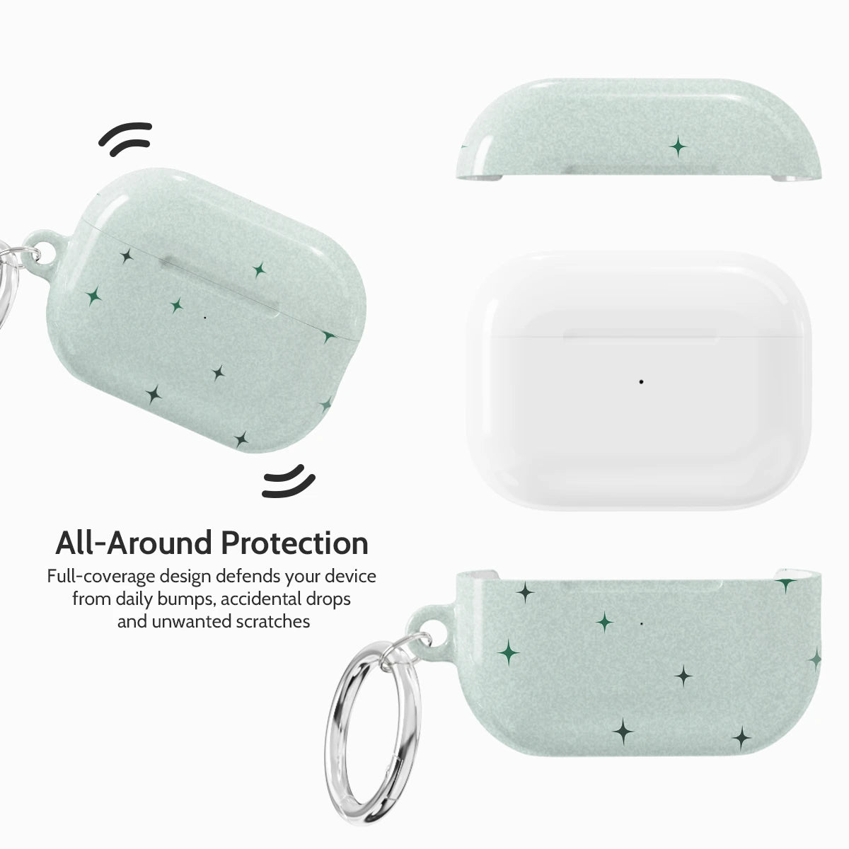 Mint Constellation - AirPods Pro 2 Case