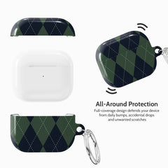 Pine Argyle - AirPods 3 Case