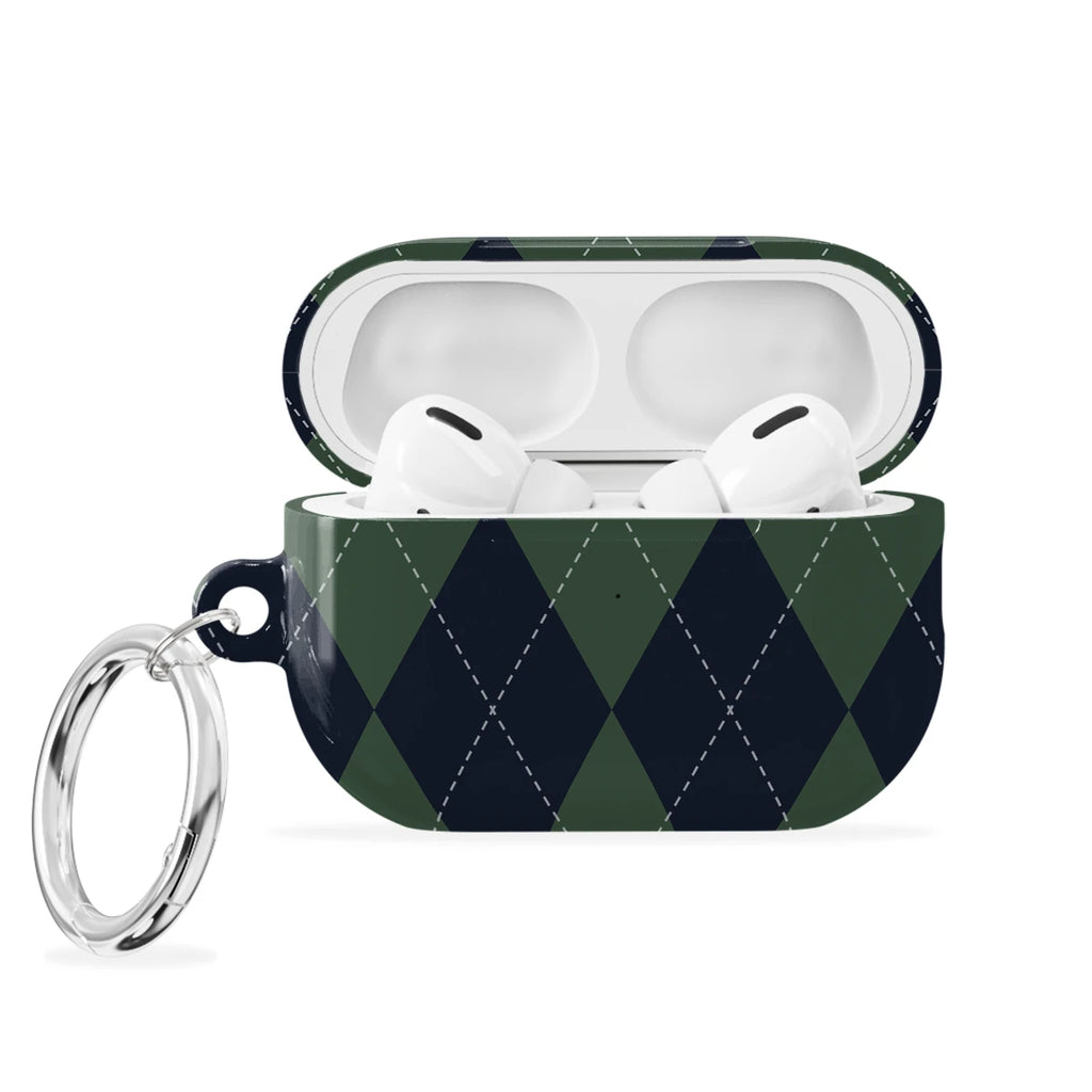 Pine Argyle - AirPods Pro 2 Case