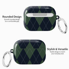 Pine Argyle - AirPods Pro 3 Case