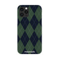 Pine Argyle - iPhone 12 Pro Case