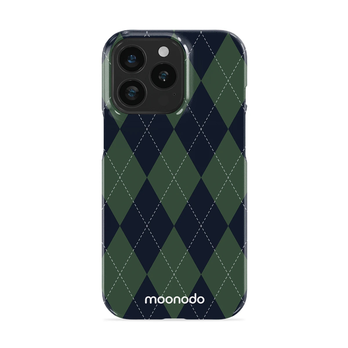 Pine Argyle - iPhone 13 Pro Case