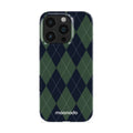 Pine Argyle - iPhone 16 Pro Case