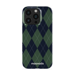 Pine Argyle - iPhone 16 Pro Case