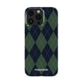 Pine Argyle - iPhone 16 Pro Max Case