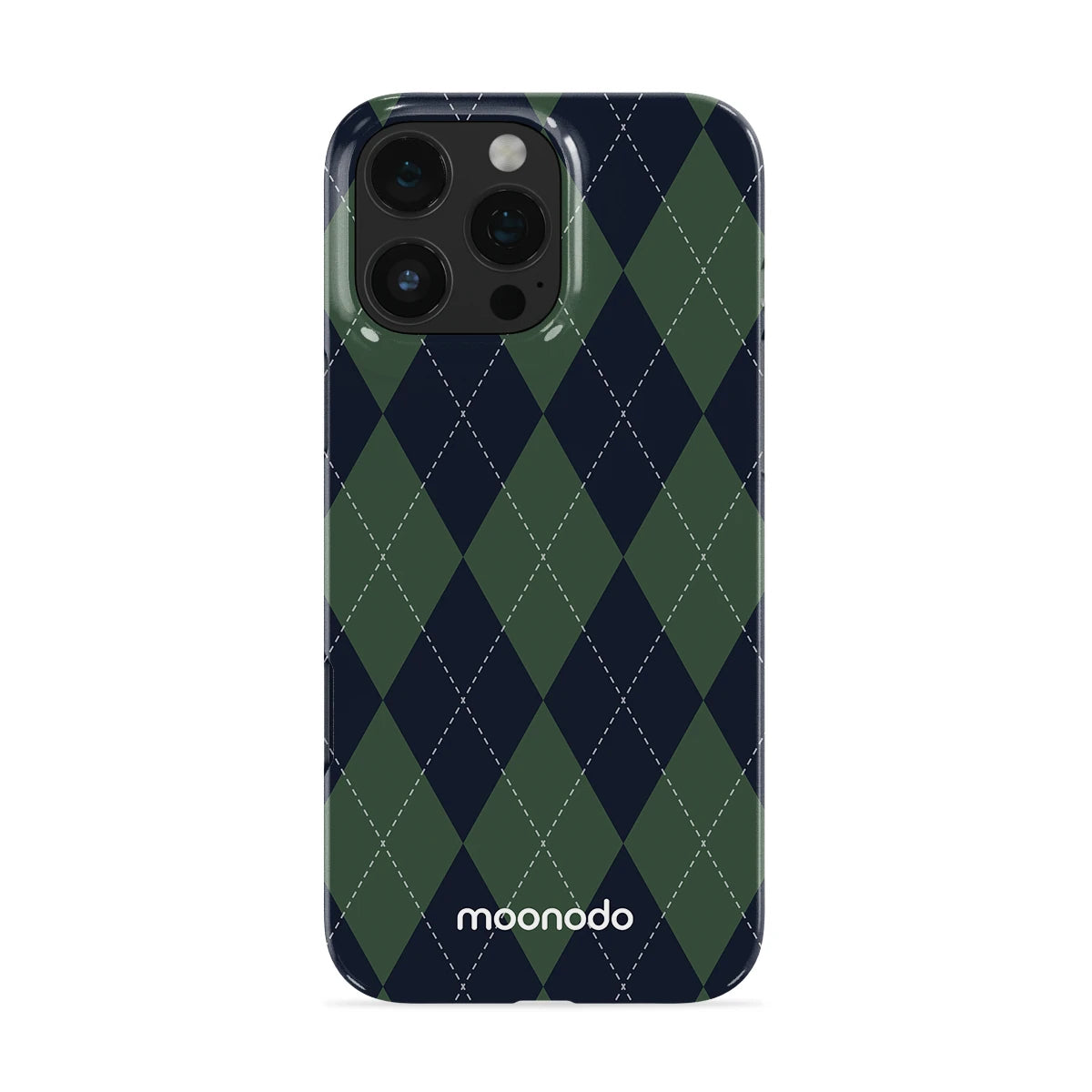 Pine Argyle - iPhone 16 Pro Max Case