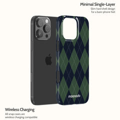 Pine Argyle - iPhone 16 Pro Max Case