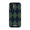 Pine Argyle - iPhone 17 Case