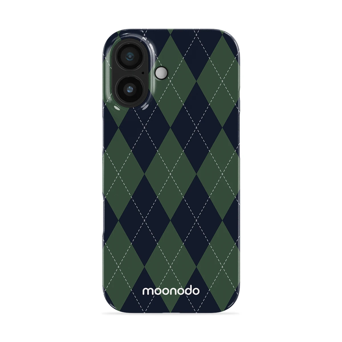Pine Argyle - iPhone 17 Case