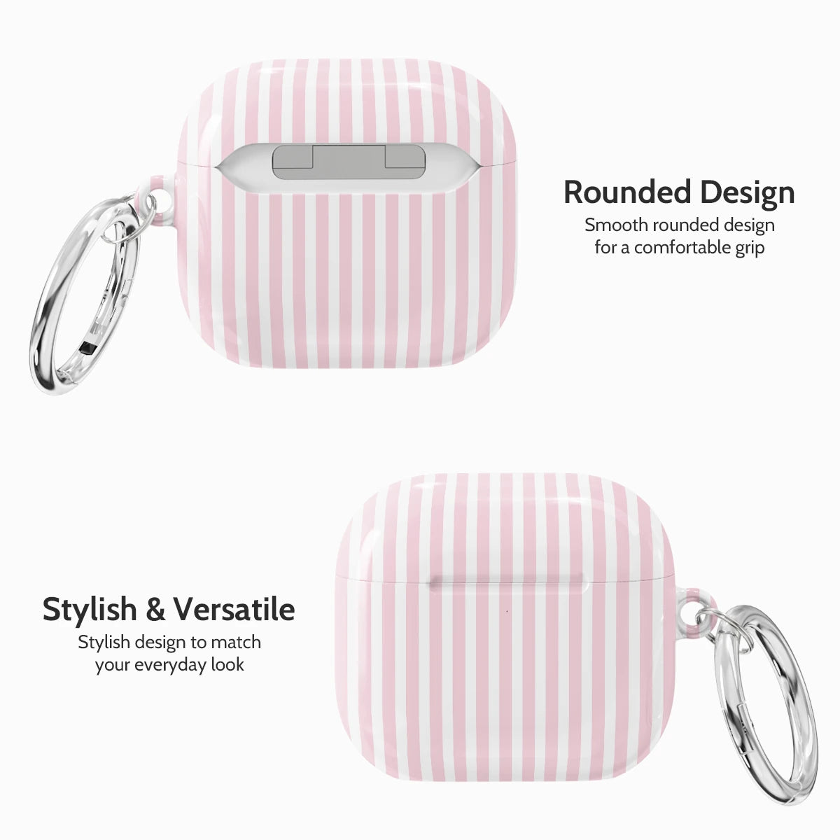 Candy Pinstripe - AirPods 4 Case