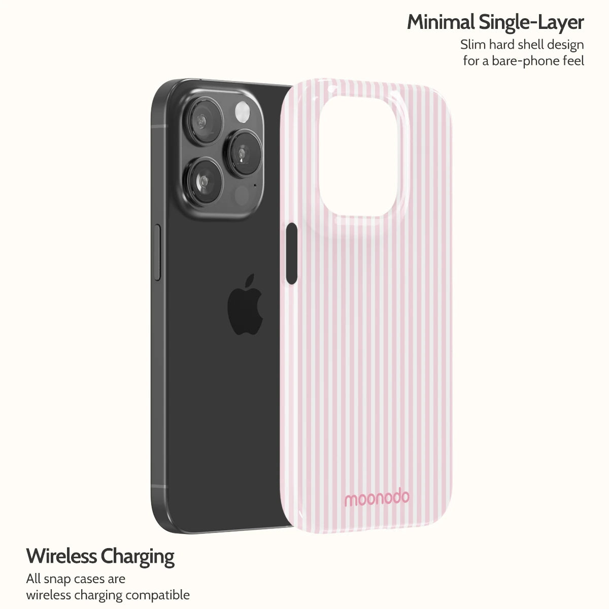 Candy Pinstripe - iPhone 15 Pro Case