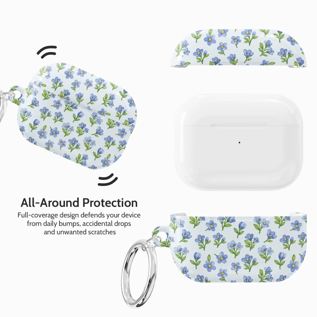 Azure Posies - AirPods Pro 2 Case