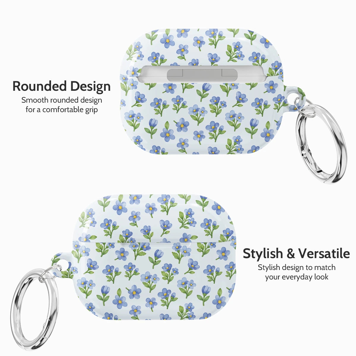 Azure Posies - AirPods Pro 2 Case