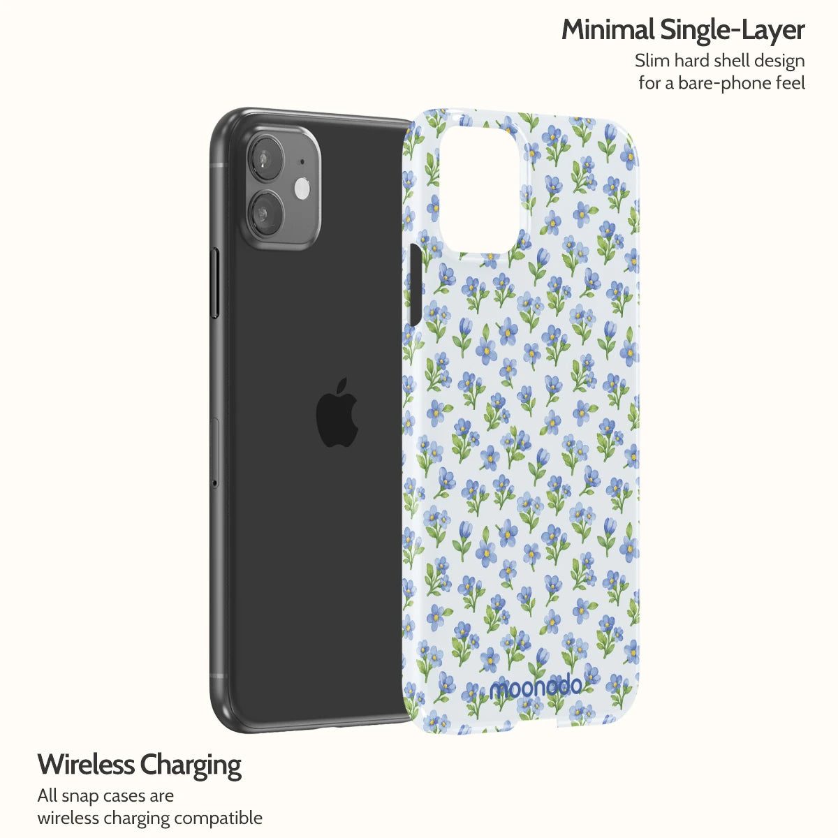 Azure Posies - iPhone 11 Case