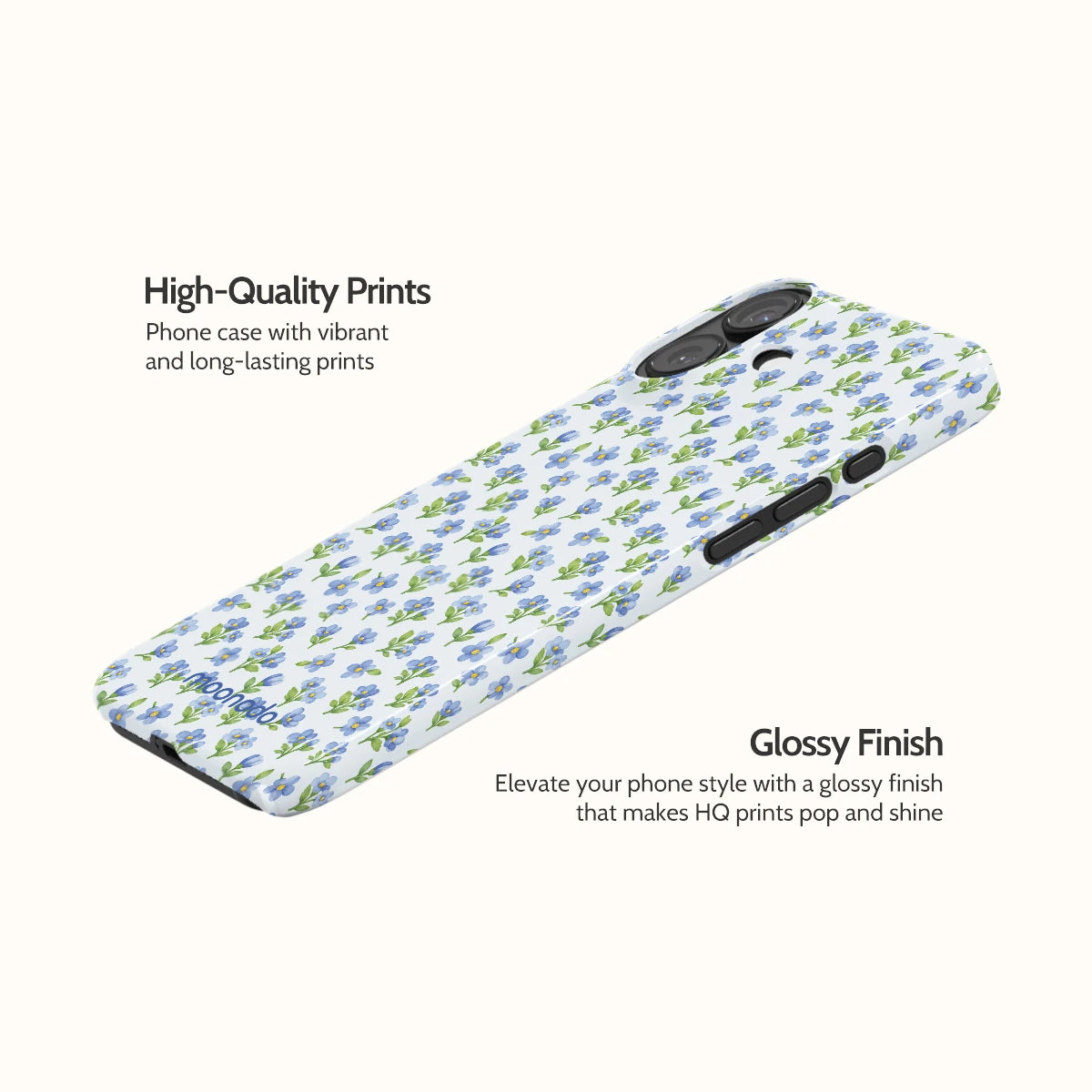 Azure Posies - iPhone 16 Plus Case