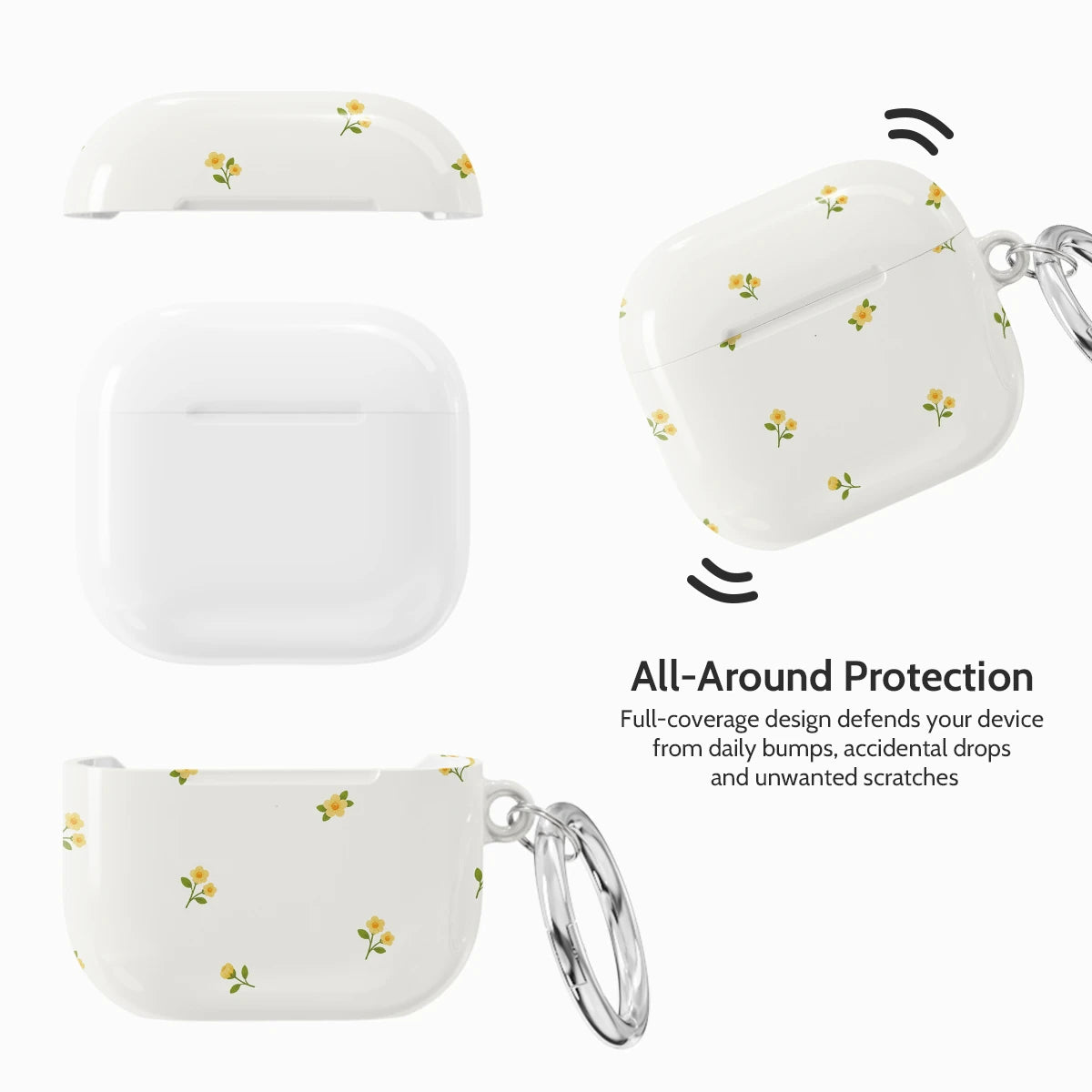 Sunlit Posy - AirPods 4 Case