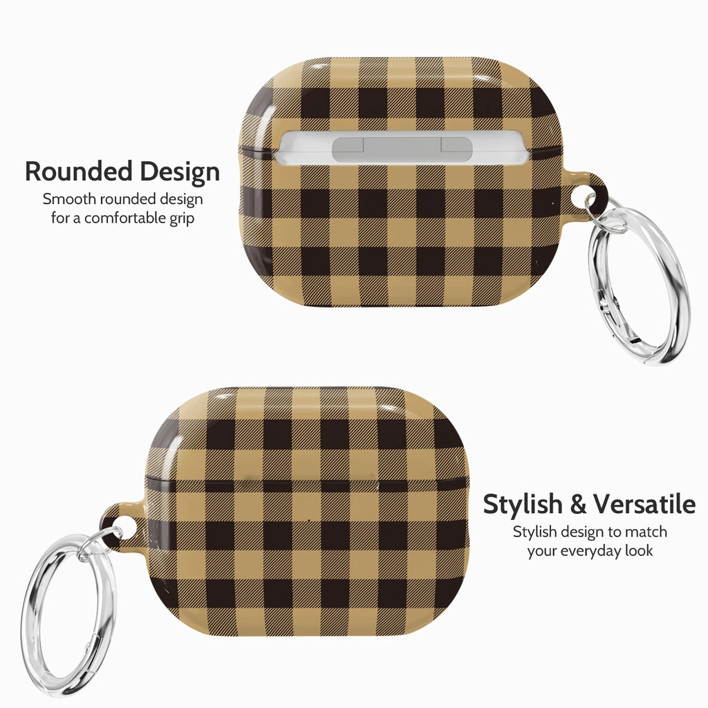 Umber Check - AirPods Pro 2 Case