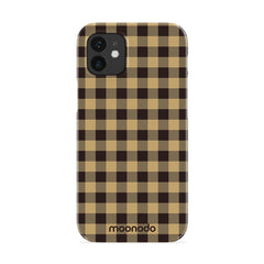 Umber Check - iPhone 12 Mini Case