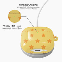 Saffron Stars - AirPods 4 Case