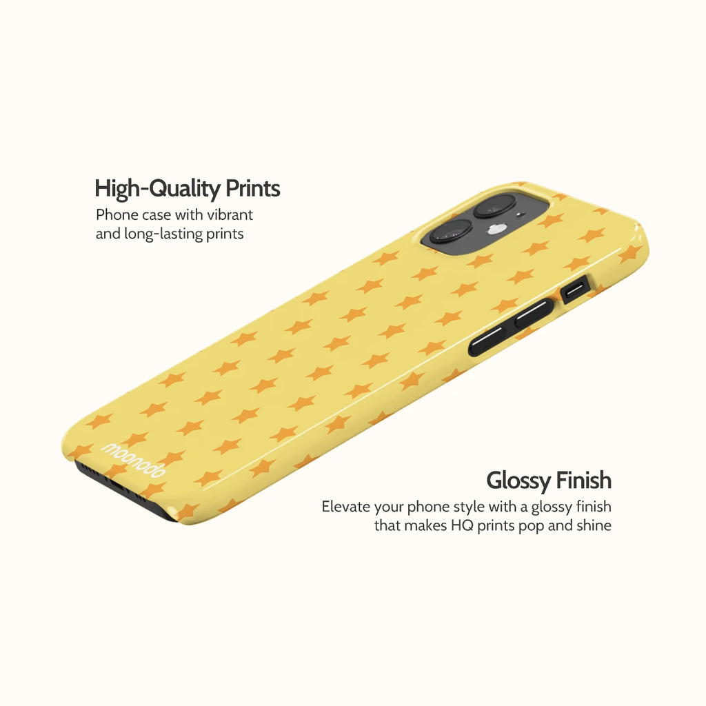 Saffron Stars - iPhone 12 Case