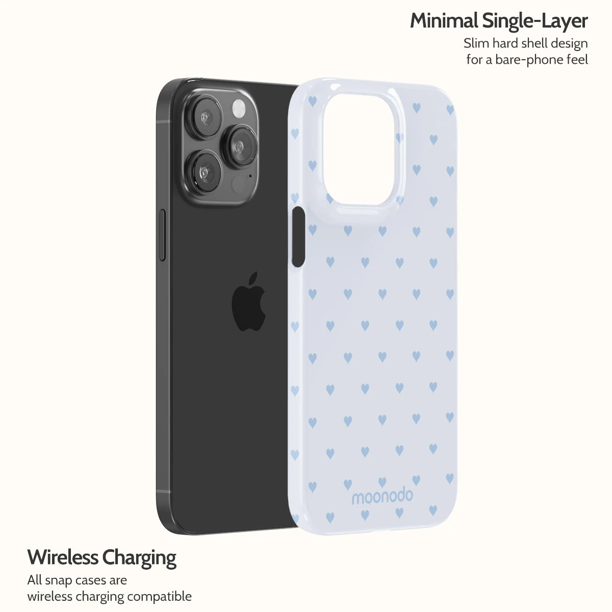 Powder Hearts - iPhone 14 Pro Max Case