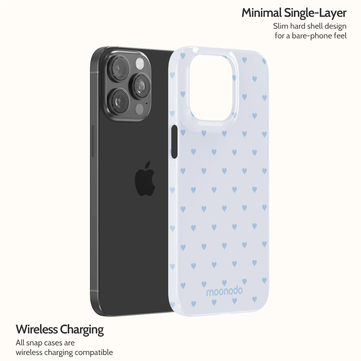 Powder Hearts - iPhone 15 Pro Max Case