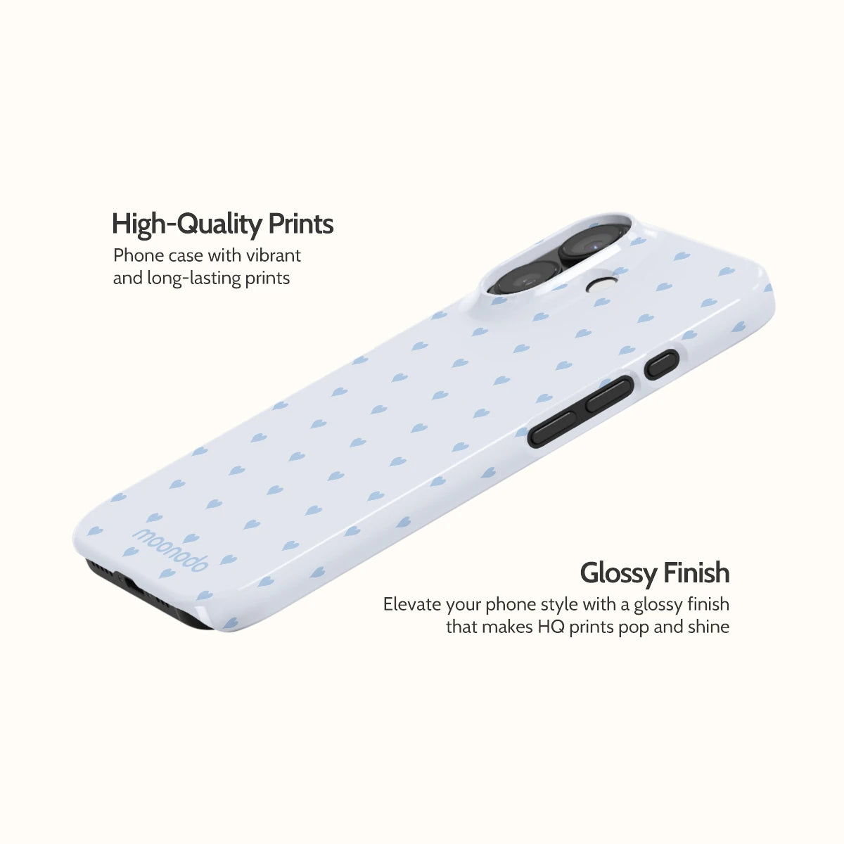 Powder Hearts - iPhone 17 Case