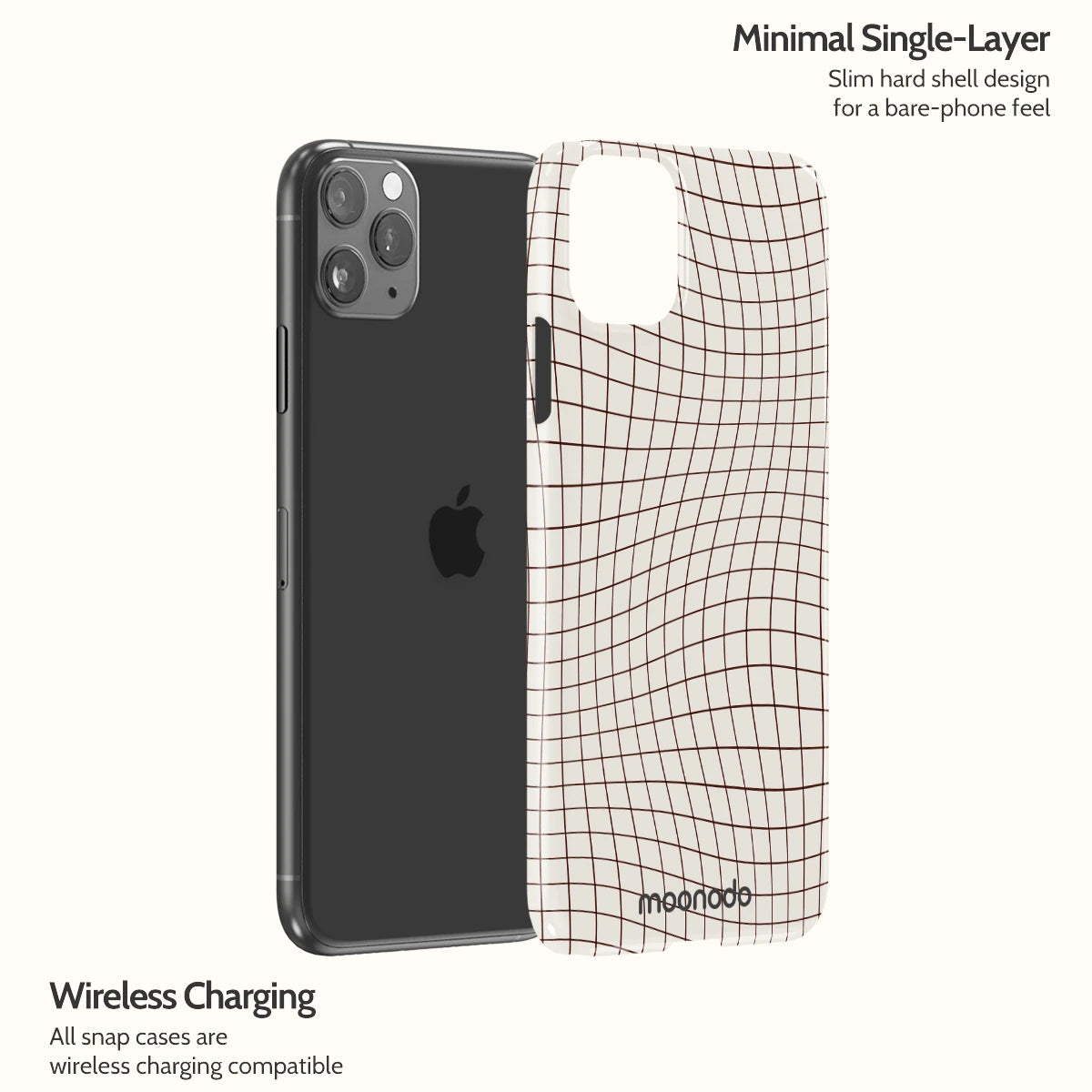 Sepia Grid - iPhone 11 Pro Max Case