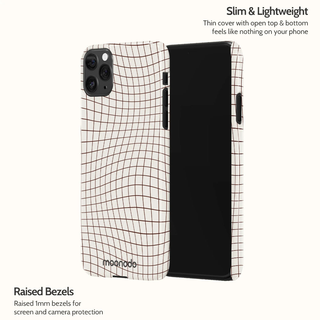 Sepia Grid - iPhone 11 Pro Max Case