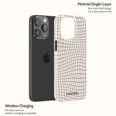 Sepia Grid - iPhone 15 Pro Max Case