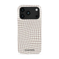 Sepia Grid - iPhone 18 Pro Case
