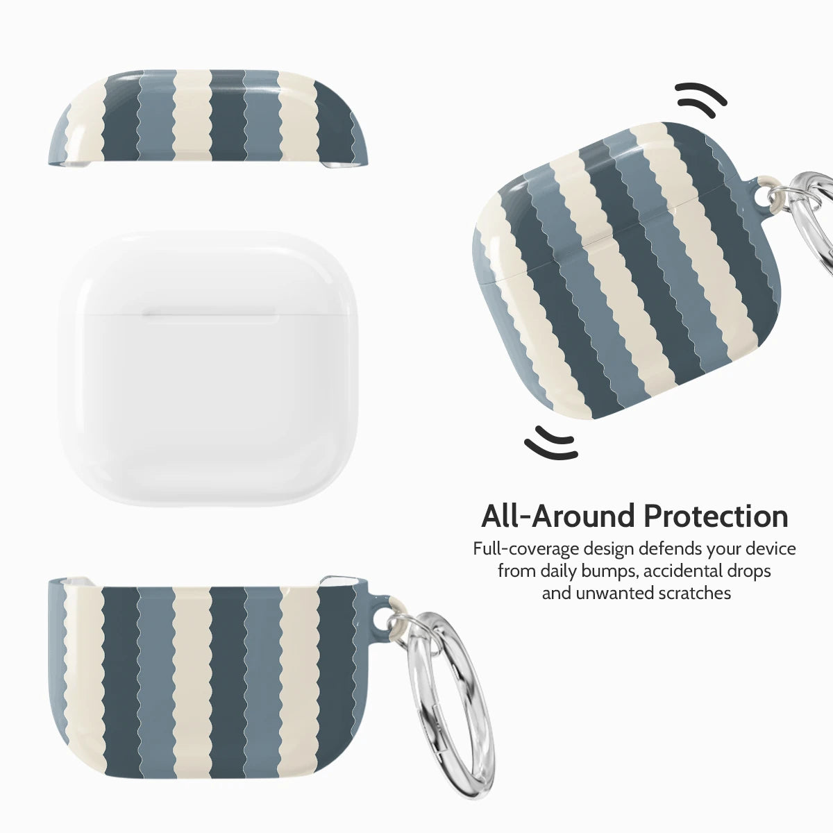 Harbor Ripple - AirPods 4 Case