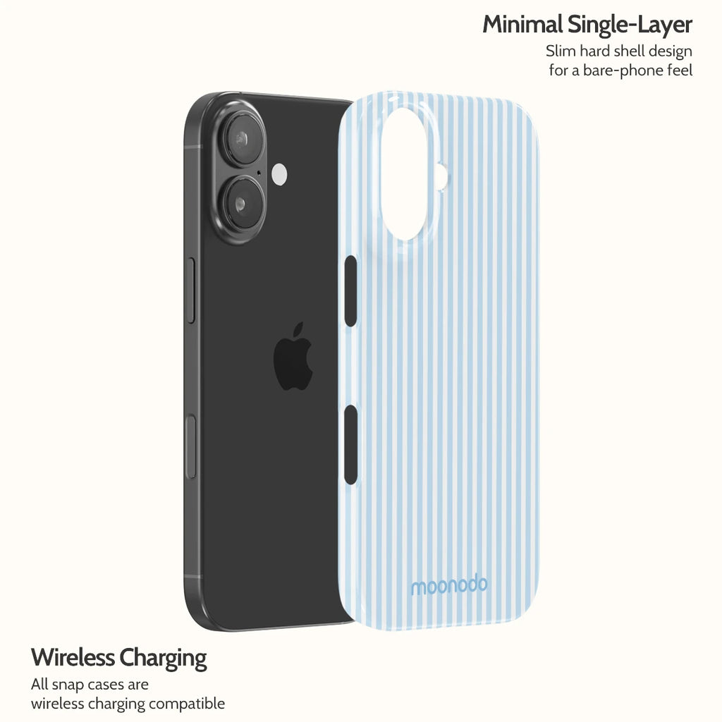 Seaside Lines - iPhone 17 Case