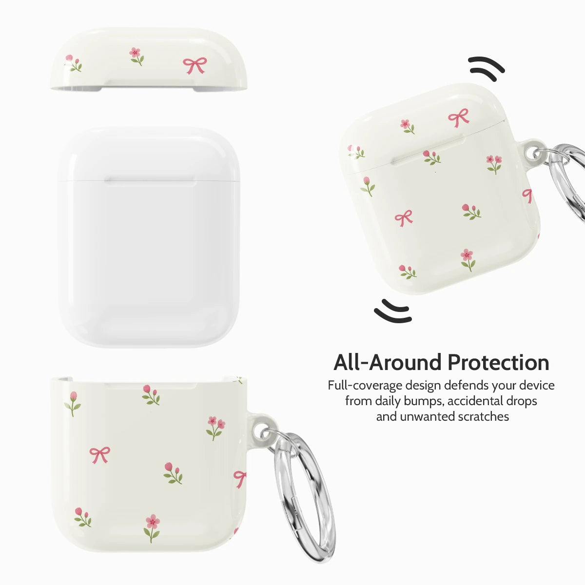 Tulip Whimsy - AirPods 1 & 2 Case