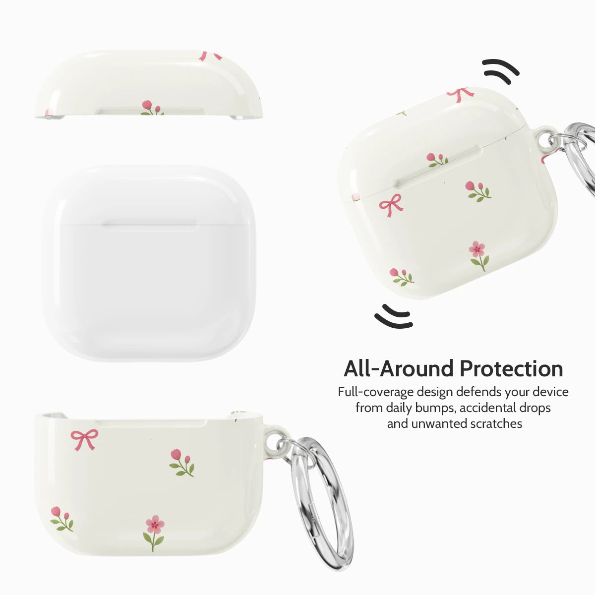 Tulip Whimsy - AirPods 4 Case
