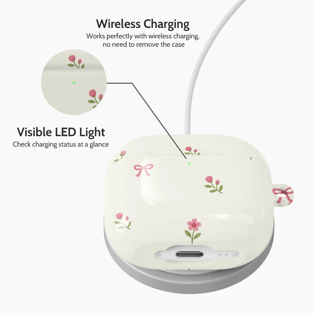 Tulip Whimsy - AirPods 4 Case