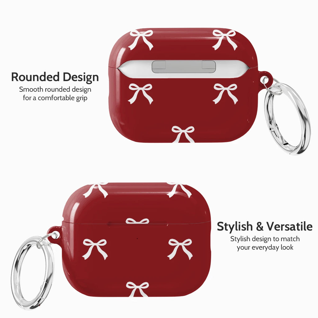 Garnet Bows - AirPods Pro 3 Case
