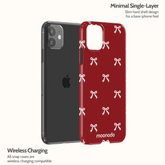 Garnet Bows - iPhone 11 Case