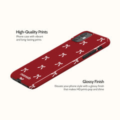 Garnet Bows - iPhone 11 Case