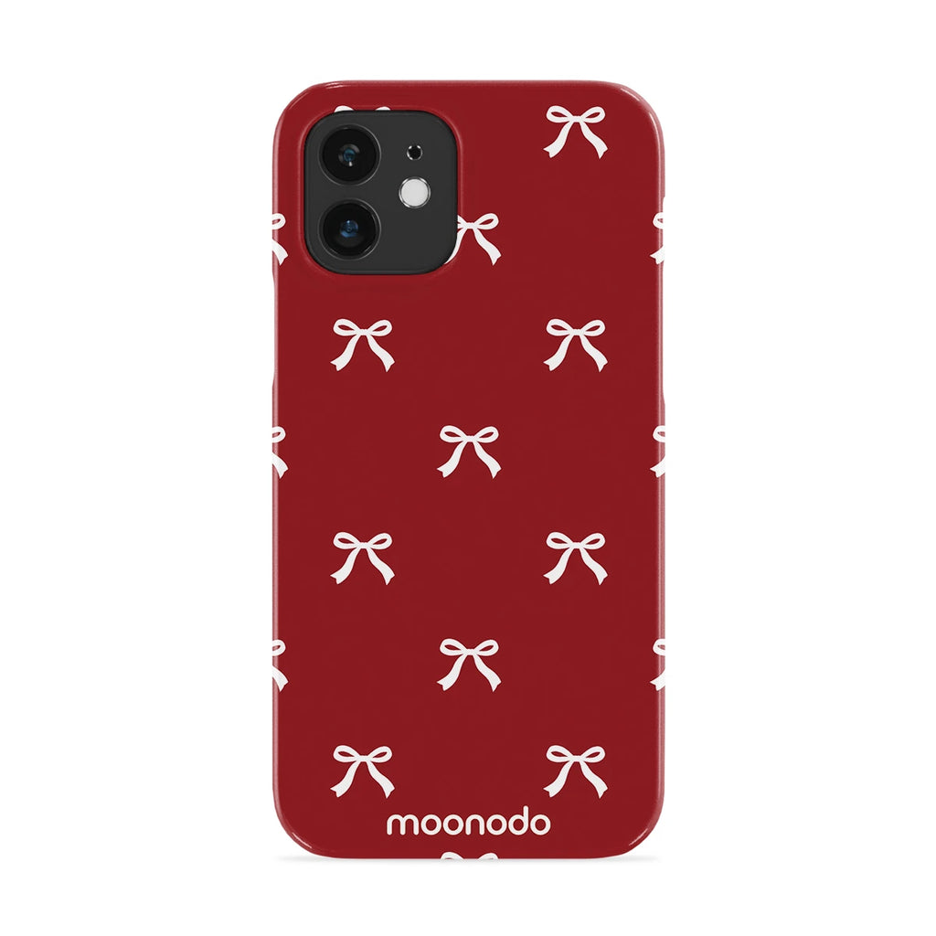 Garnet Bows - iPhone 12 Case