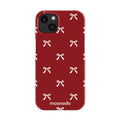 Garnet Bows - iPhone 13 Case