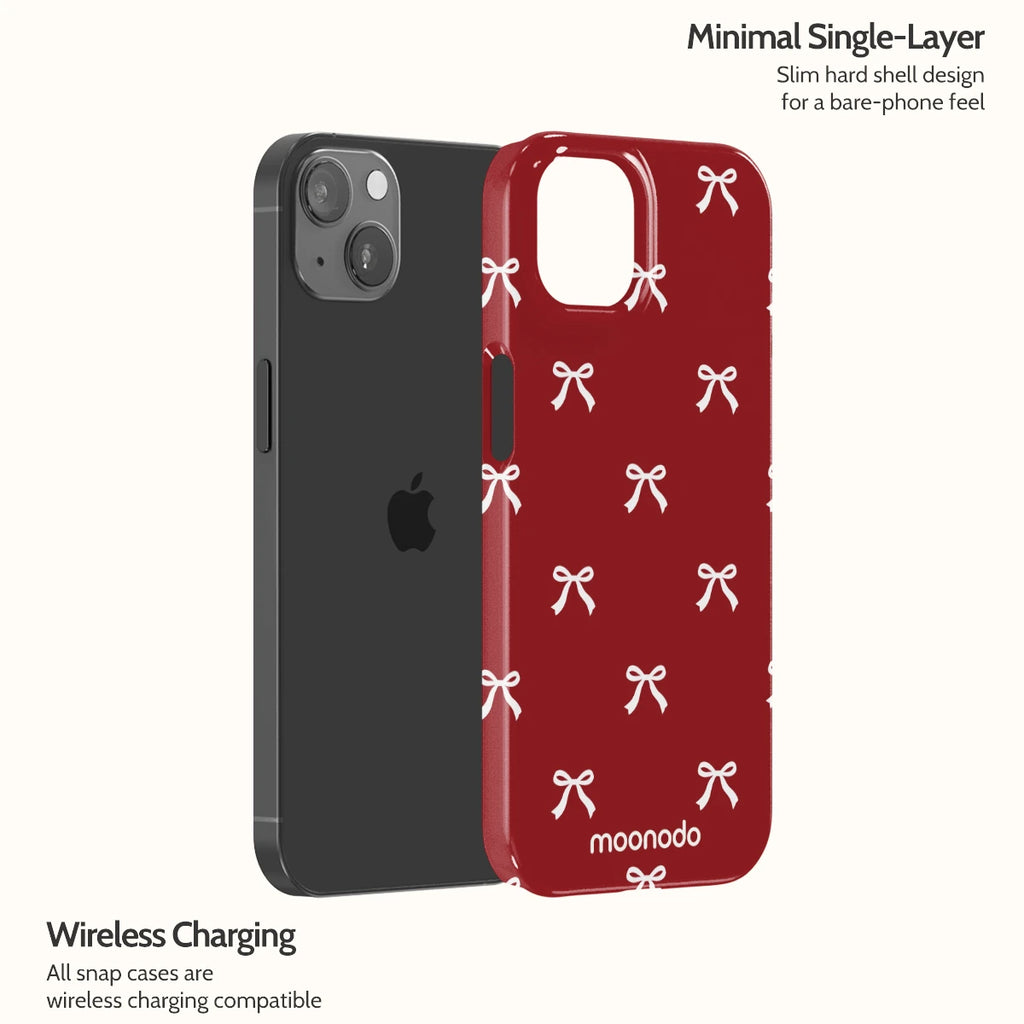 Garnet Bows - iPhone 13 Case