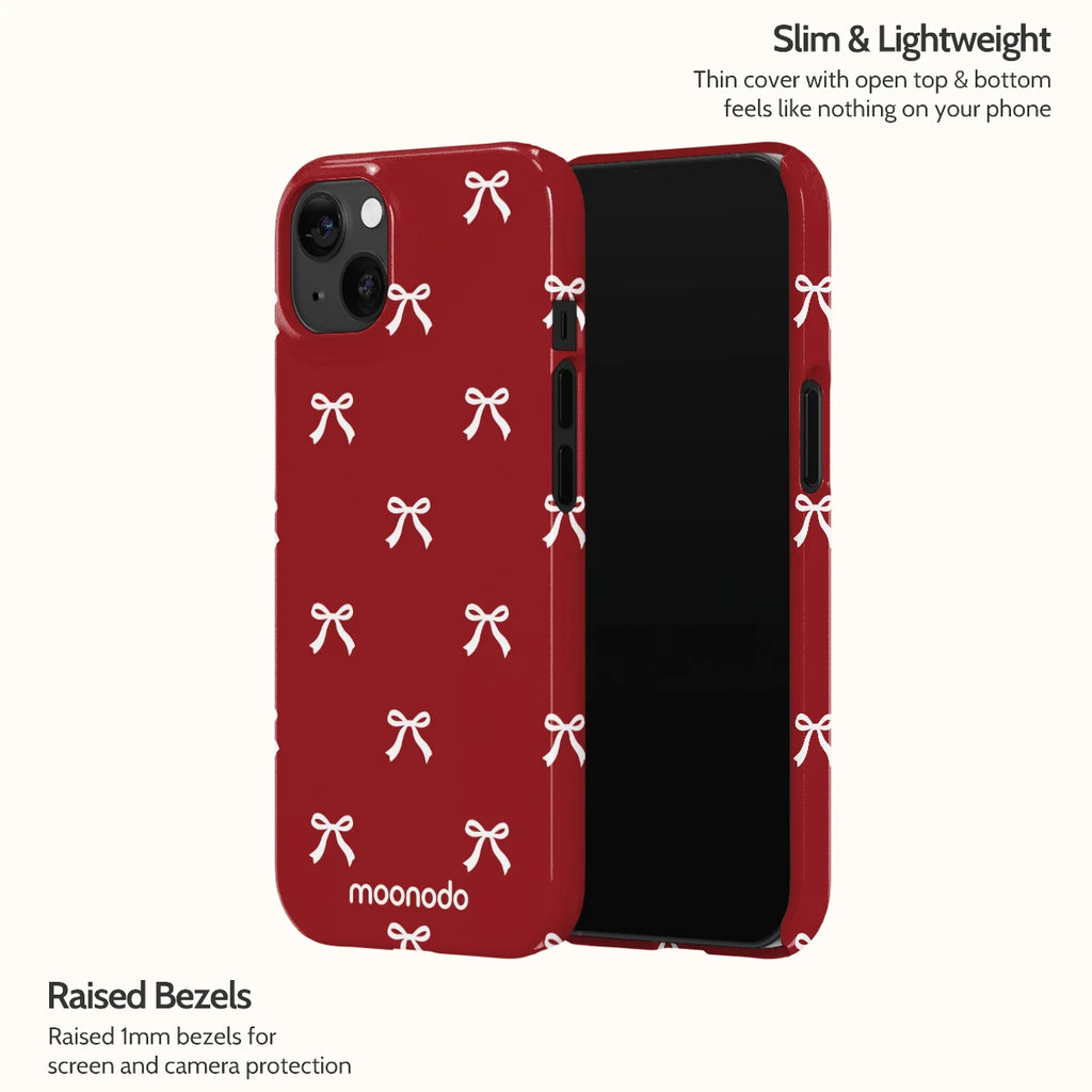 Garnet Bows - iPhone 13 Case